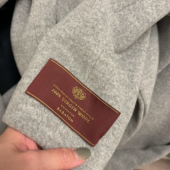 Aritzia Babaton Wool Wrap Coat - Picture 4 of 6